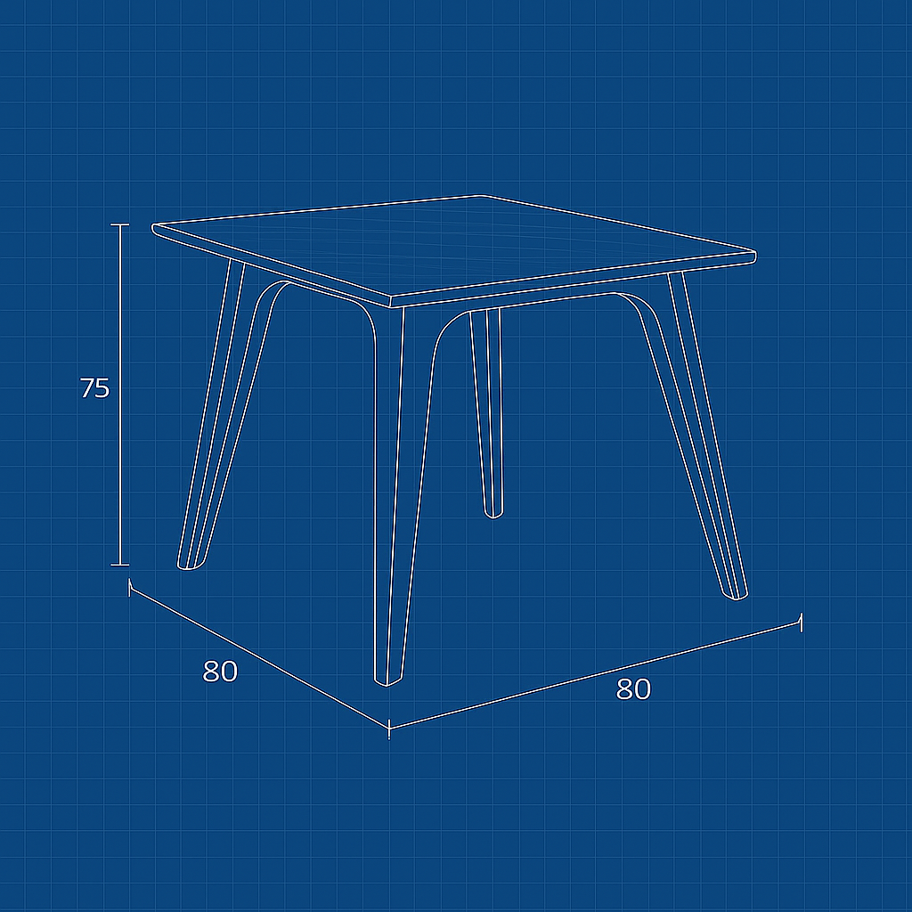 Custom Cafe Table