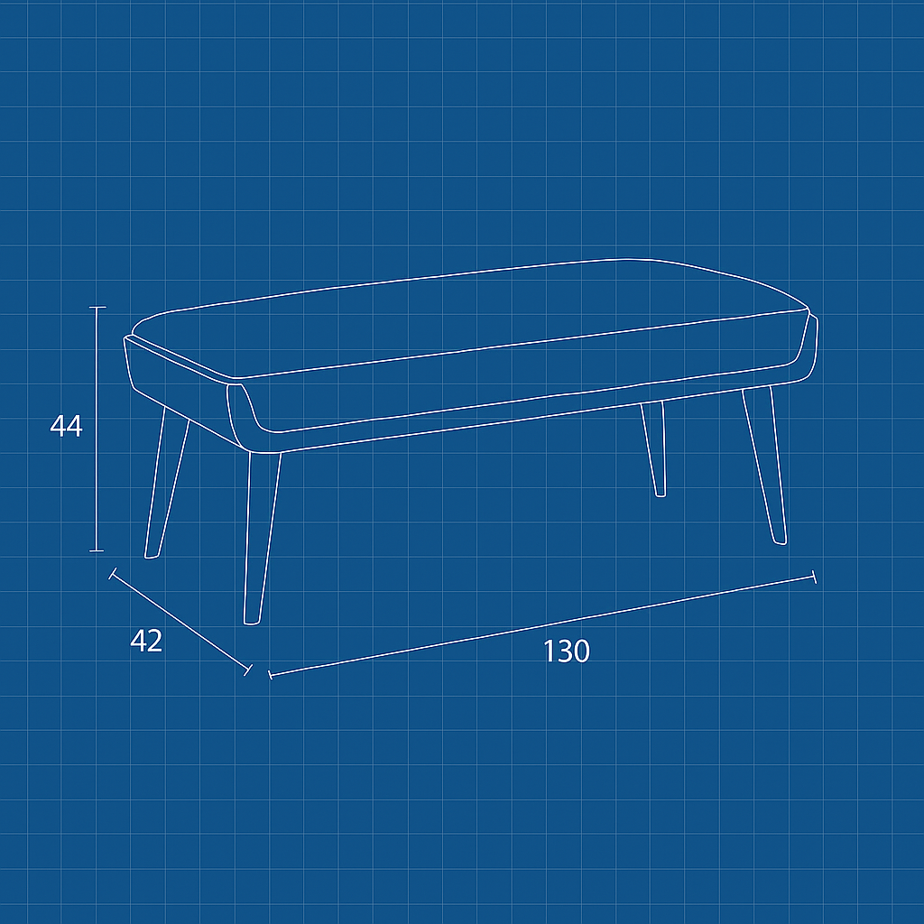 Custom Bed Bench Design