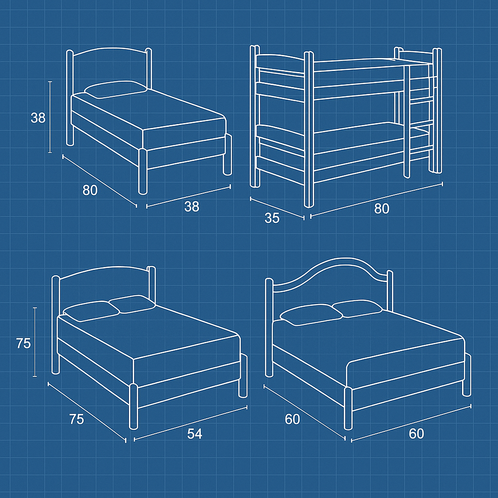 Custom Hotel Bed Design