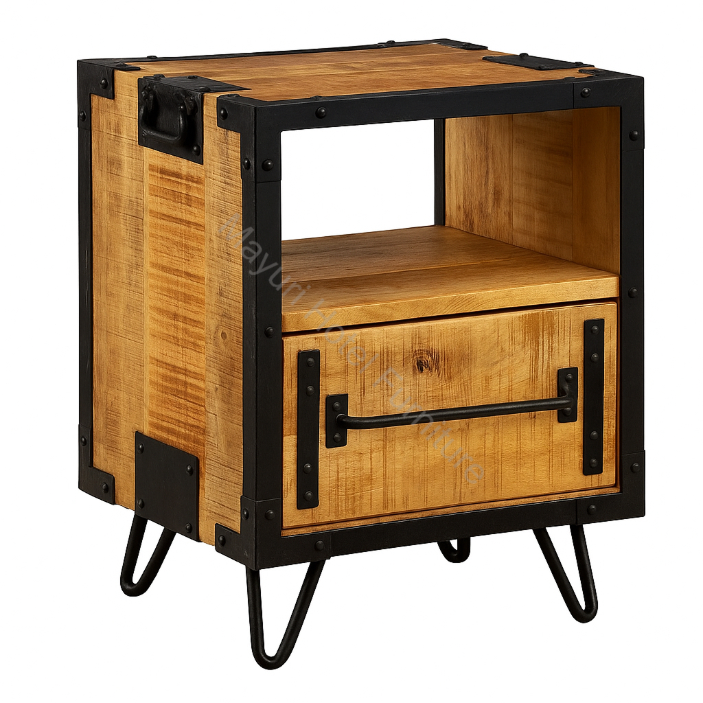 Industrial Side Table